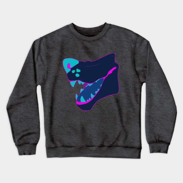 Cyber Maw Crewneck Sweatshirt by PhantomDoggo